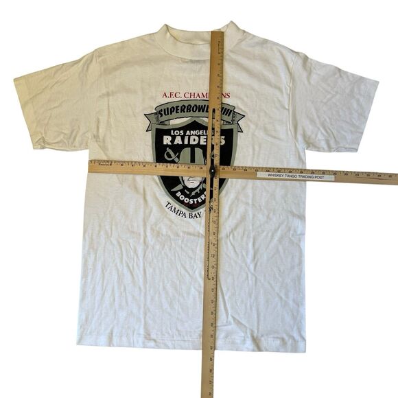 1984 Los Angeles Raiders Booster World Champion T-Shirt Made In USA Large - Picture 2 of 7